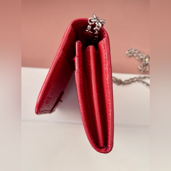 Fendi Chain Wallet WOC - Red - Picture 5 of 14